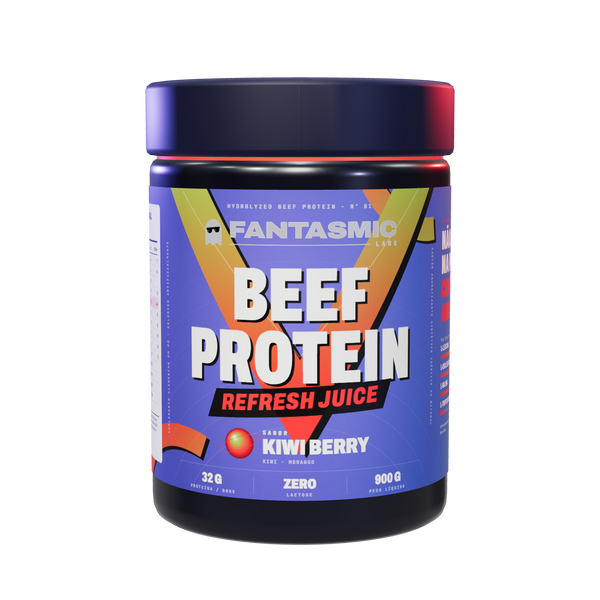 Pote Beef Protein Refresh Juice Kiwi Berry — frente