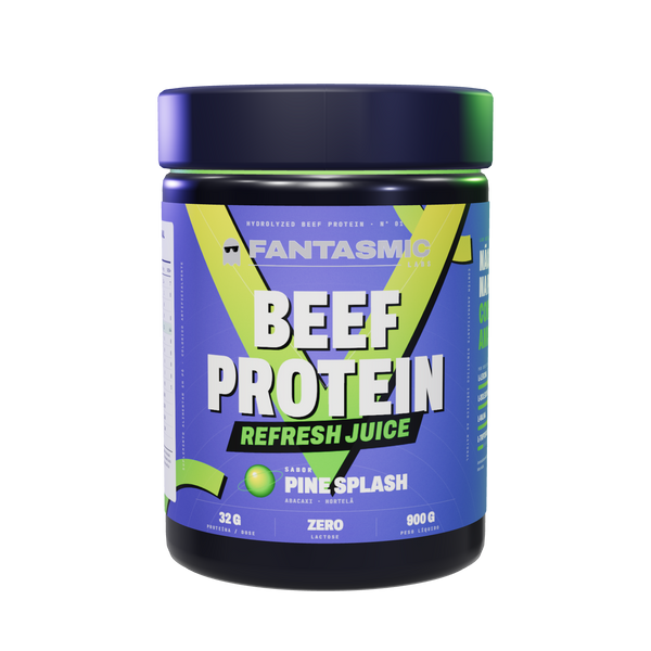 Pote Beef Protein Refresh Juice Pine Splash — frente