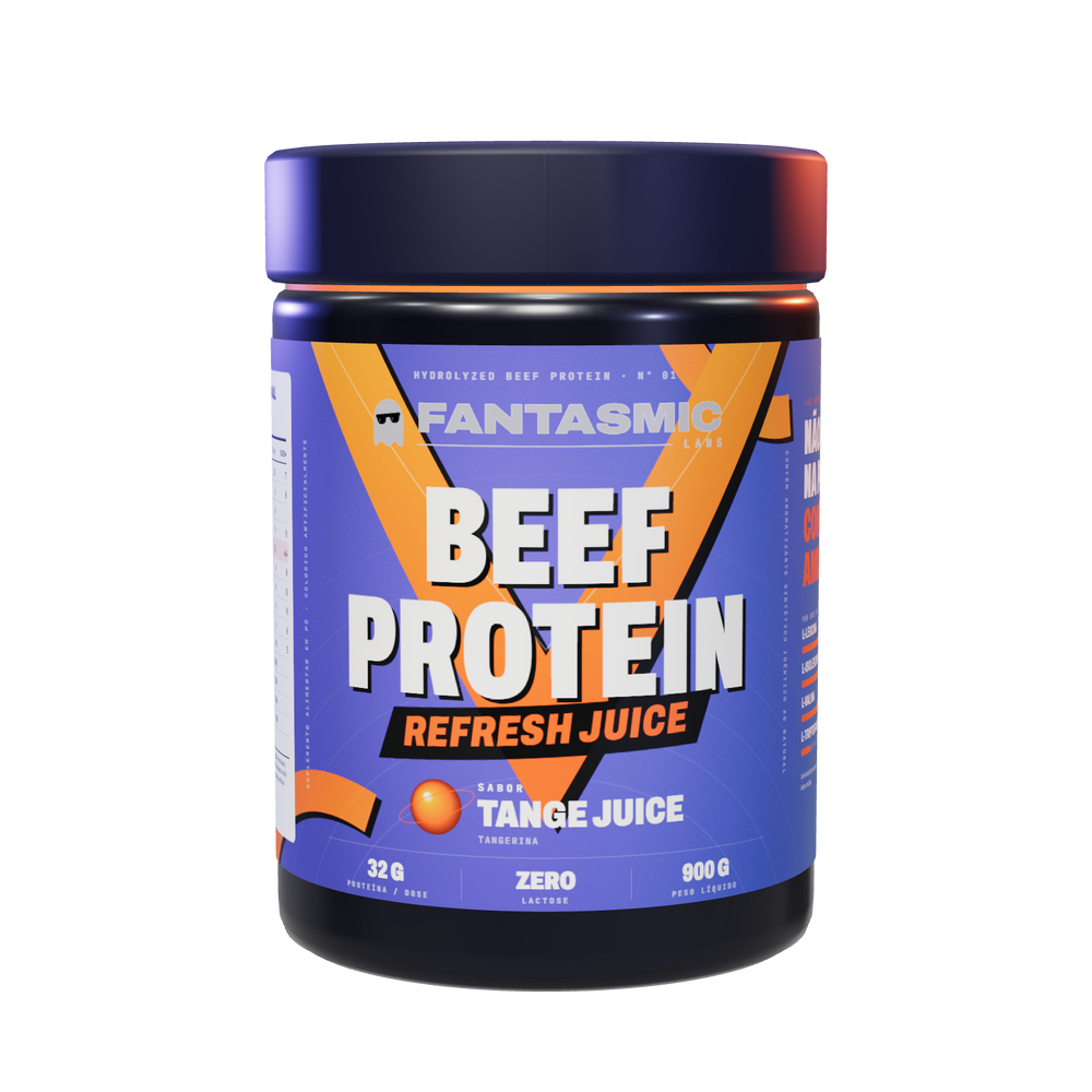 Pote Beef Protein Refresh Juice Tange Juice — frente