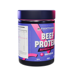 Pote Beef Protein Refresh Juice Groselha — em 3/4 com a tabela nutricional