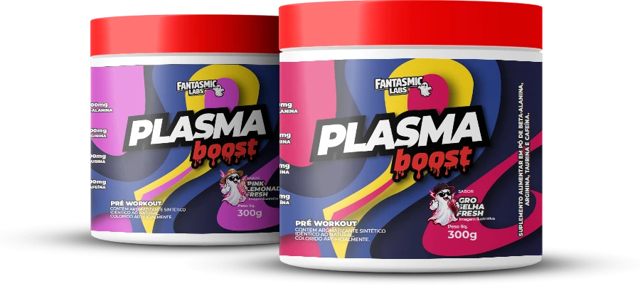 Plasma Boost Pink Lemonade e Groselha Fresh