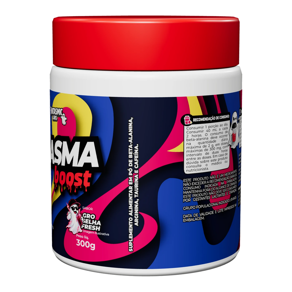 Pote Plasma Boost Groselha Fresh em 3/4