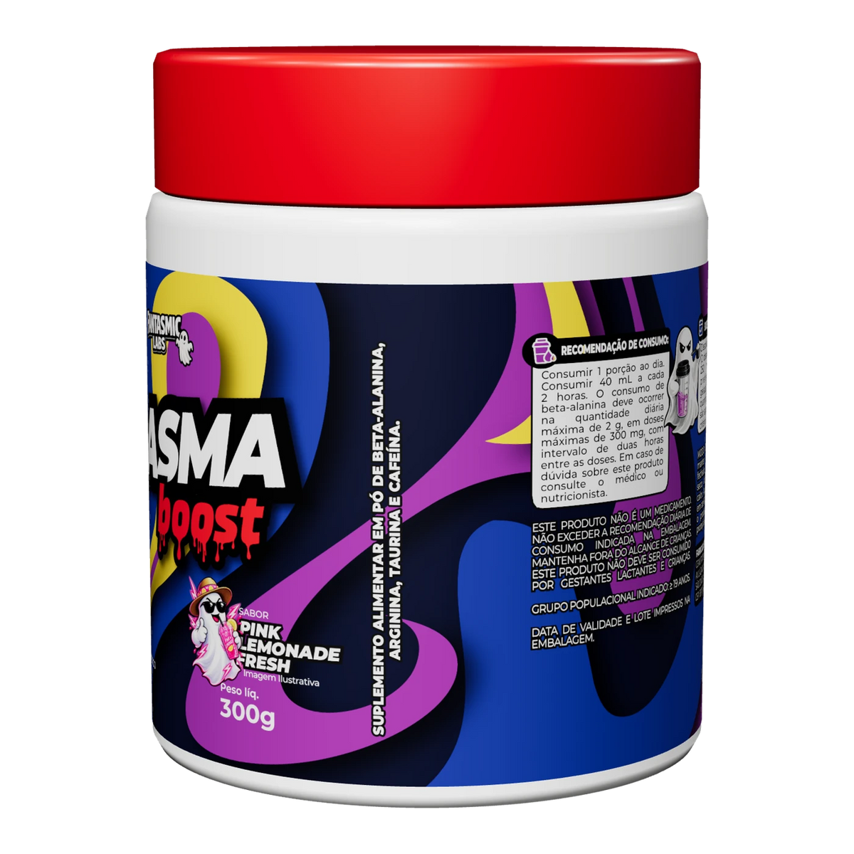 Pote Plasma Boost Pink Lemonade Fresh em 3/4