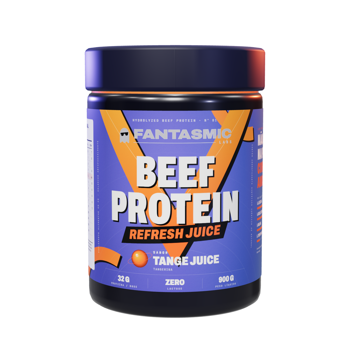 Pote Beef Protein Refresh Juice Tange Juice — frente